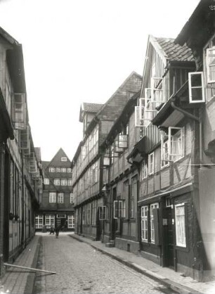 Celle, Straße : Celle. Straßenbild
