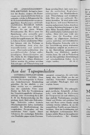 DIE "UNSCHÄNDLICHKEIT" DER ABSTINENZ.