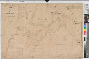 Ibbenbüren (Ibbenbüren), Teilung der Püsselbüren-Uffelner Gemeinheit, Bl. 3 Brouillonkarte Flur 2