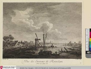 Vue des Environs de Roterdam