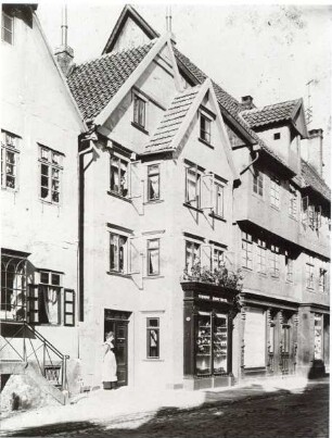 Schülerstraße Detmold. Haus des Schuhmachermeisters Theodor Haberbeck