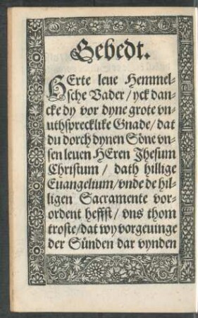 Gebedt.