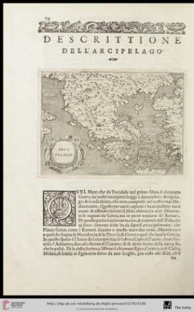 Descrittione dell‘ Arcipelago