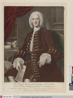 The Right Honourable George Grenville