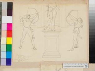 untere Hälfte des Martyriums des Heiligen Sebastians von Perugino