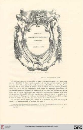 6: Quatrième Exposition Nationale Italienne des Beaux-Arts, [1]