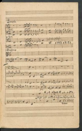 [Aria (Daphnis):] Seht, die Traube bricht hervor