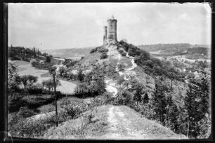 Blick zur Burg Saaleck