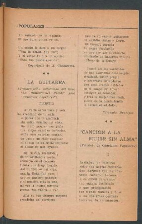 La guitarra : (Triste)