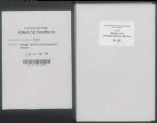 Errichtung einer Leihkasse in Bielefeld