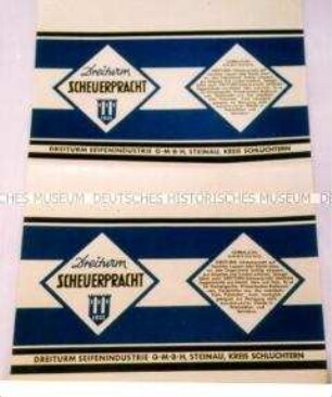 Banderole "Dreiturm-Scheuerpracht"