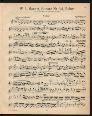Violine[, KV 378]