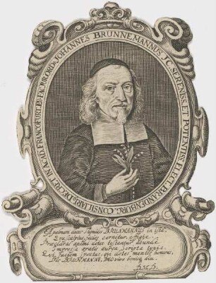 Bildnis des Johannes Brunnemannus