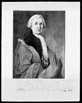Bildnis des Michael Conrad Curtius?, 1767-1802 Professor der Geschichte in Marburg (1724-1802)