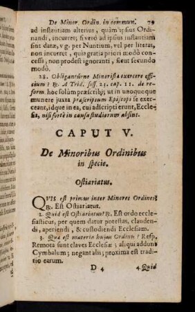 79-85, Caput V