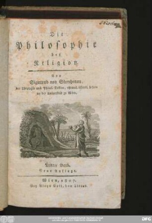 Dritter Band: Die @Philosophie der Religion