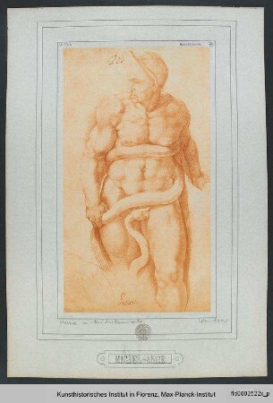 Minos (nach Michelangelos Darstellung aus dem Jüngsten Gericht)