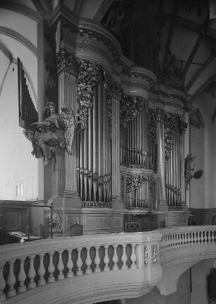 Freiberg. Große Silbermannorgel im Dom
