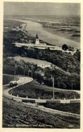 Die Höhenstraße mit Kahlenberg bei Wien