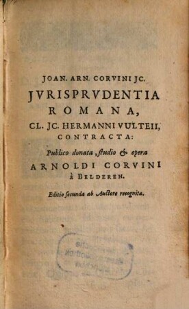 Iurisprudentia Romana
