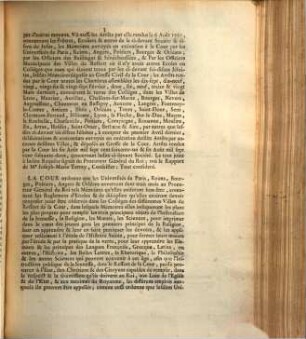 Extrait Des Registres Du Parlement : Du 3 Septembre 1762.