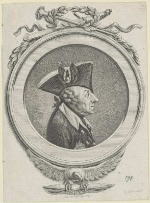 Bildnis des Friedrich II von Preussen