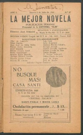 1928002700: El dolor de Monteavaro : (inédita)