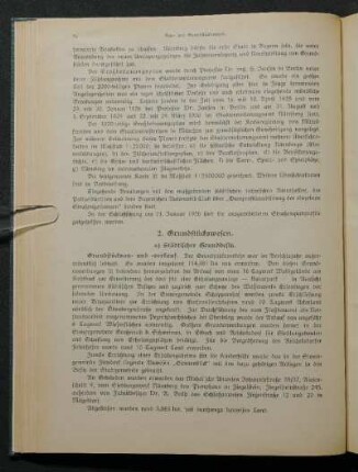 a) Städtischer Grundbesitz.