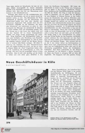 6: Neue Geschäftshäuser in Köln