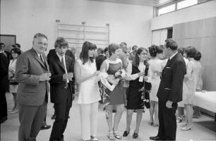 Abiturientenfeier an der Europäischen Schule Karlsruhe.
