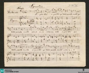 Agnus Dei - JWK Mus.Ms. 16 : V, org; E|b; StrK WoO 6.14