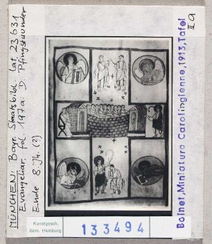 München, Bayerische Staatsbibliothek: Clm 23631, fol. 197r: Pfingsten