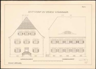 Wohnhaus: Ansichten