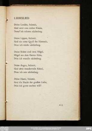 Liebeslied