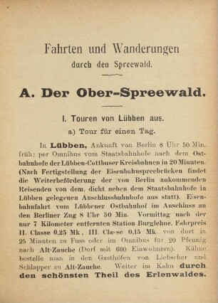 A. Der Ober-Spreewald