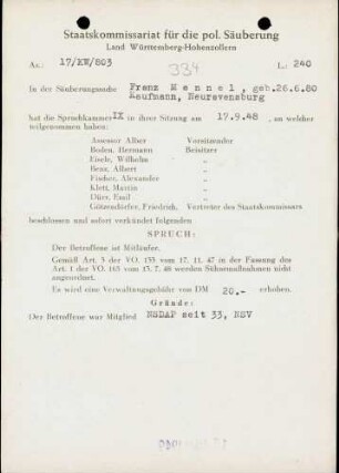 Mennel, Franz
