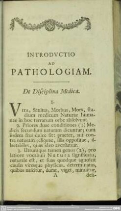 Introductio Ad Pathologiam