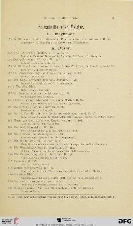 Holzschnitte alter Meister (Nr. 171-198)