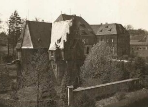 Nordsächsisches Tiefland. Schloss Schleinitz. Gesamtansicht von Osten