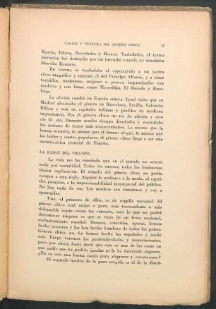 La razón del triunfo