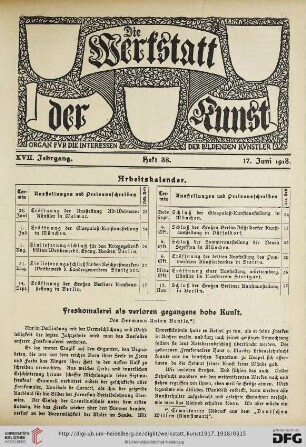 17: Freskomalerei als verloren gegangene hohe Kunst