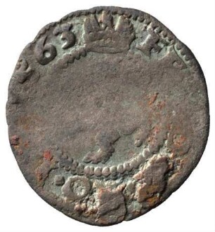 Fundmünze, Weißpfennig, 1563
