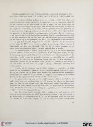 2.Ser. 6.1913: Tentoonstelling van Noord - Nederlandsche schilder- en Beeldhouwkunst vóór 1575, gehouden te Utrecht, september 1913
