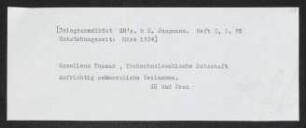 Brief von Gerhart Hauptmann und Margarete Hauptmann an Vlastimil Tusar