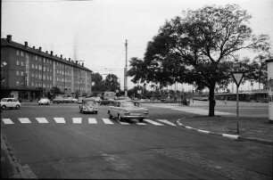 Umbau des neuralgischen Verkehrspunktes Ecke Albtal- und Ebertstraße.