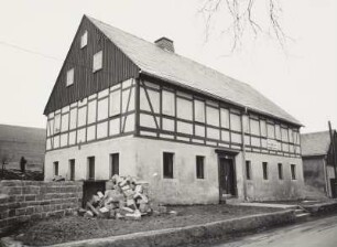 Nassau, Wohnhaus : Nassau (Kreis Brand-Erbisdorf), Wohnhaus, Dorfstraße 133, Straßenansicht