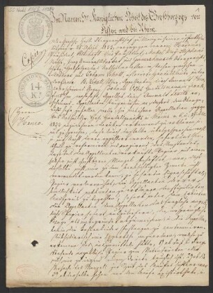 Urteil im Gerichtsverfahren Schott-Verlag contra Johannes Ochs : 21.05.1833
