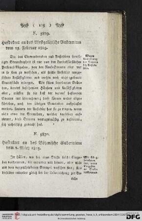 Maerz (N. 5830 - N. 5846)