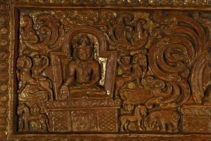 Illustration: Fünf Jinas (Detailaufn.)
