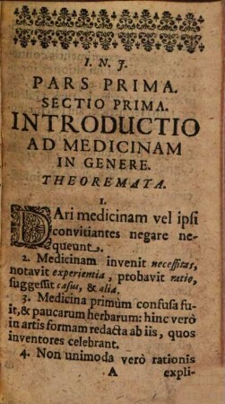 Theoremata medica